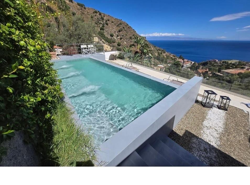 Suite Apartments Branco - Infinity Pool & Sea View - 5 Minuti Dal Centro Taormina Dış mekan fotoğraf